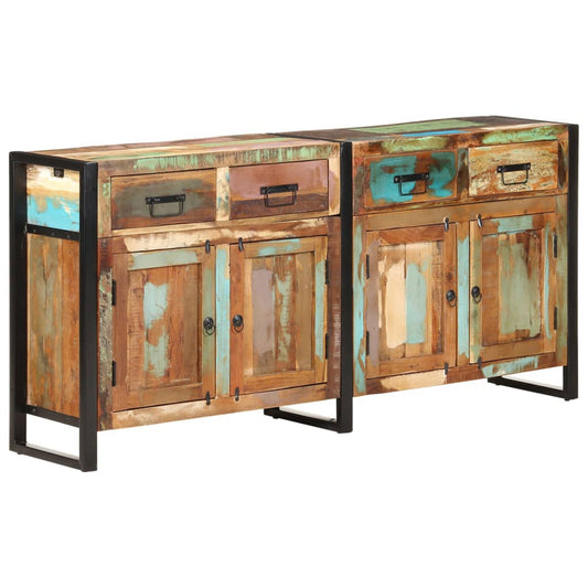 vidaXL Sideboard 172x35x80 cm Solid Reclaimed Wood