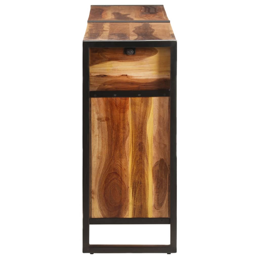 Sideboard 172x35x80 cm Solid Acacia Wood with Honey Finish