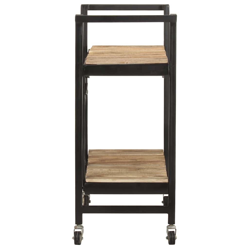 321710 vidaXL Kitchen Trolley 87x36x81 cm Solid Mango Wood