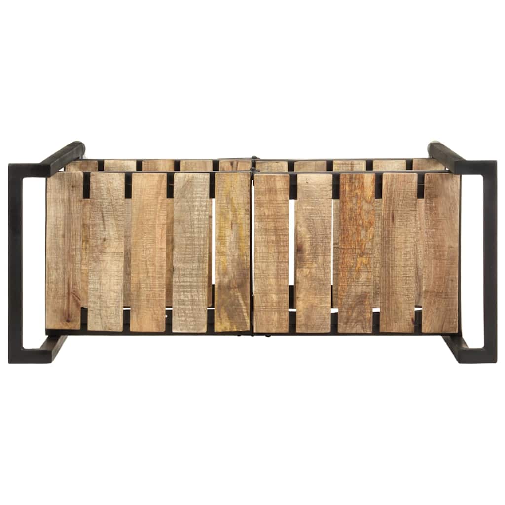 321710 vidaXL Kitchen Trolley 87x36x81 cm Solid Mango Wood