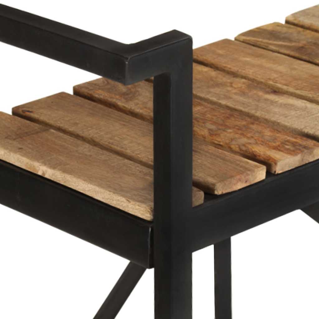 321710 vidaXL Kitchen Trolley 87x36x81 cm Solid Mango Wood