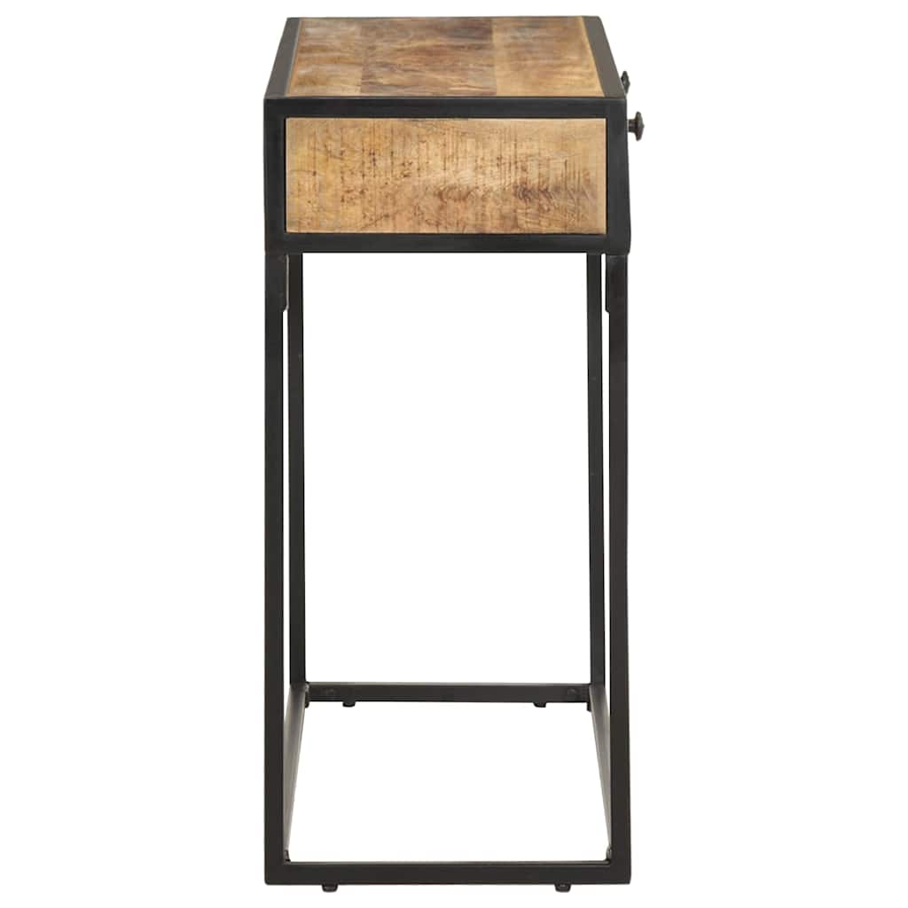 321713 vidaXL Console Table 100x35x75 cm Solid Mango Wood