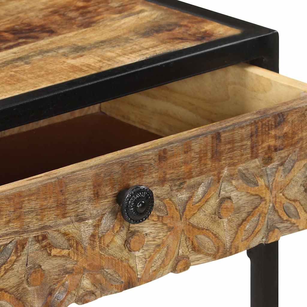 321713 vidaXL Console Table 100x35x75 cm Solid Mango Wood