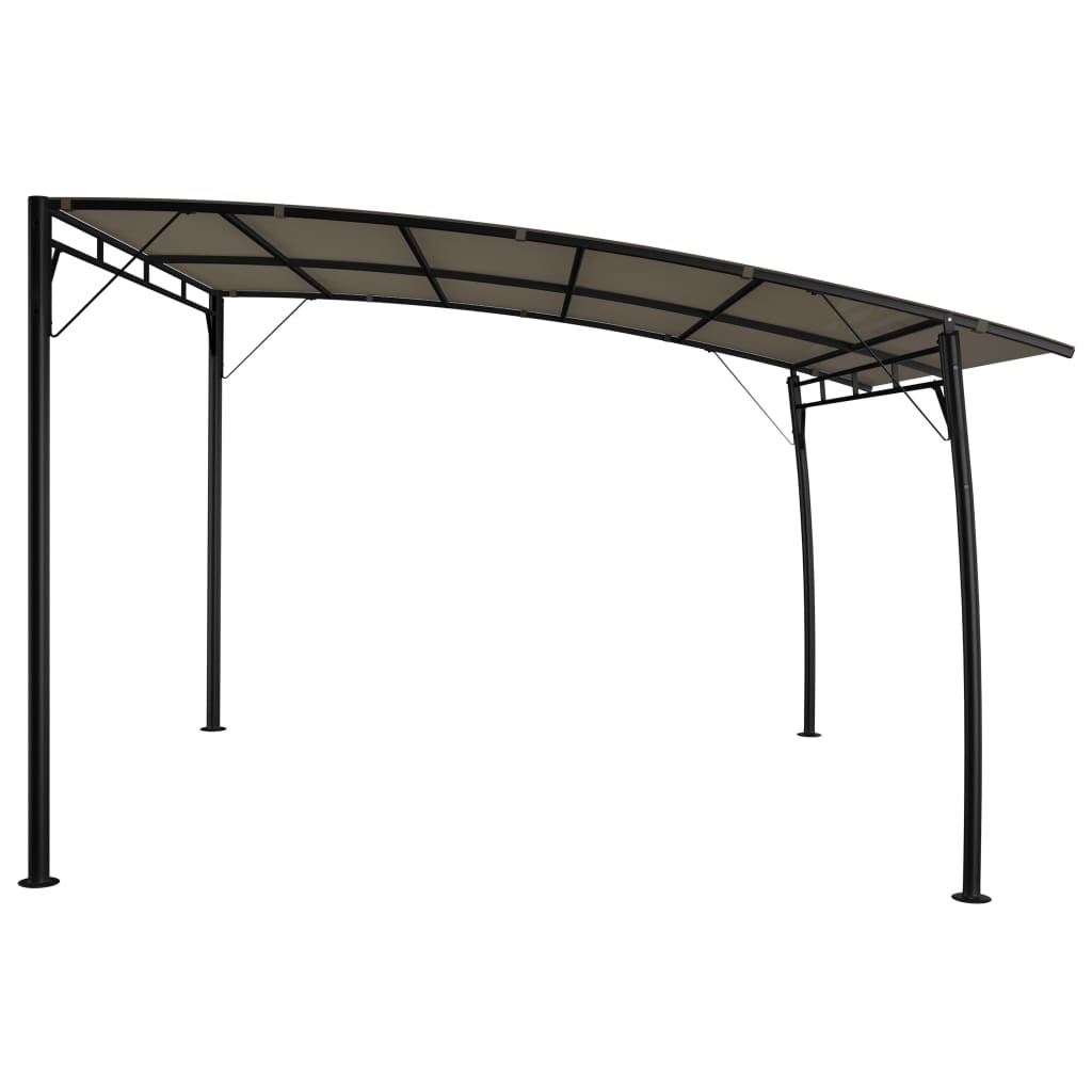 Sunshade awnings 3 x 3 x 2.55 m Taupe