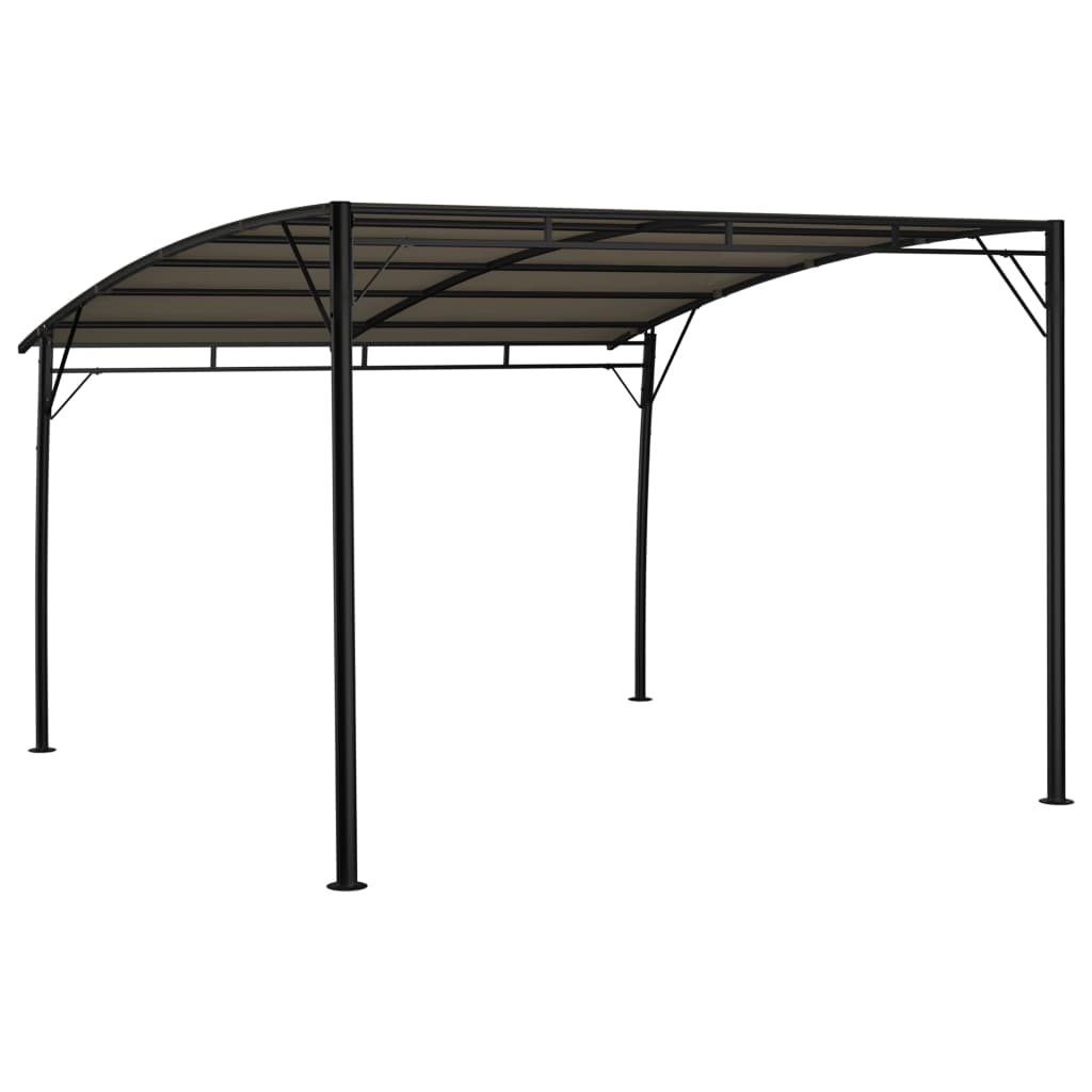 Sunshade awnings 3 x 3 x 2.55 m Taupe