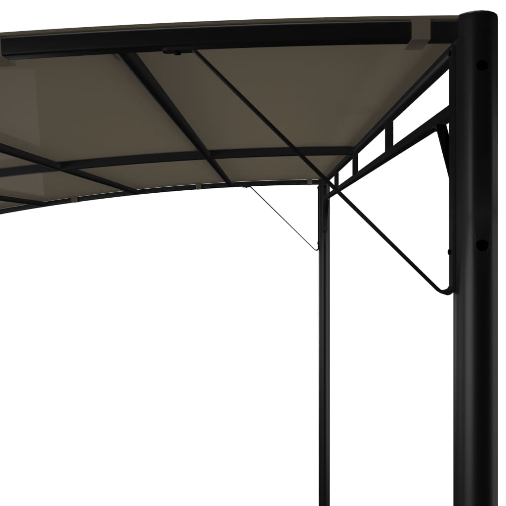 Sunshade awnings 3 x 3 x 2.55 m Taupe