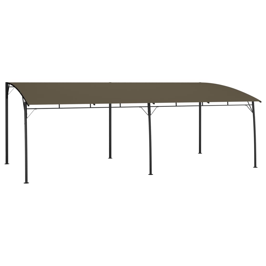 Sunshade awnings 6 x 3 x 2.55 m Taupe