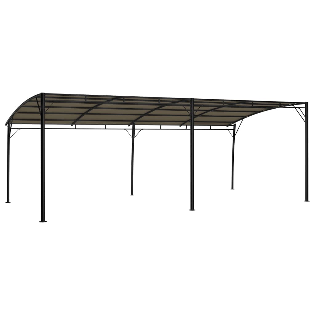 Sunshade awnings 6 x 3 x 2.55 m Taupe