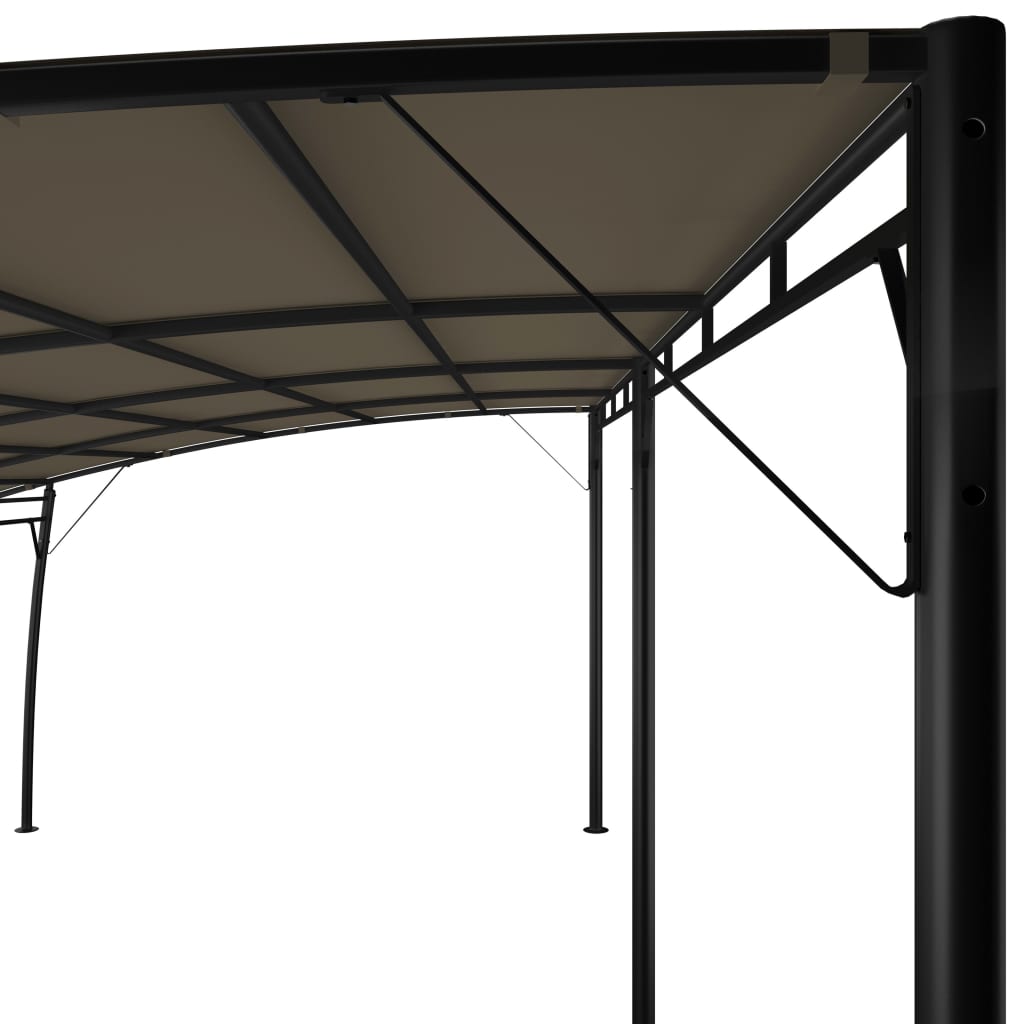 Sunshade awnings 6 x 3 x 2.55 m Taupe