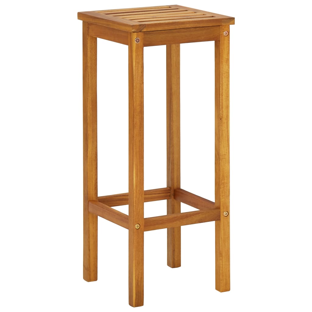Balcony Bar Set | Natural wood | Solid acacia wood, metal | Standard