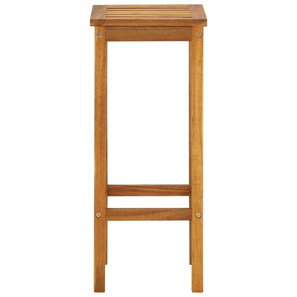 Balcony Bar Set | Natural wood | Solid acacia wood, metal | Standard