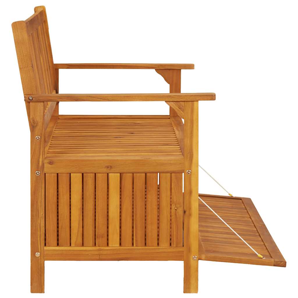 Storage Bench | Natural wood | Solid acacia wood | Medium | Storage Bench