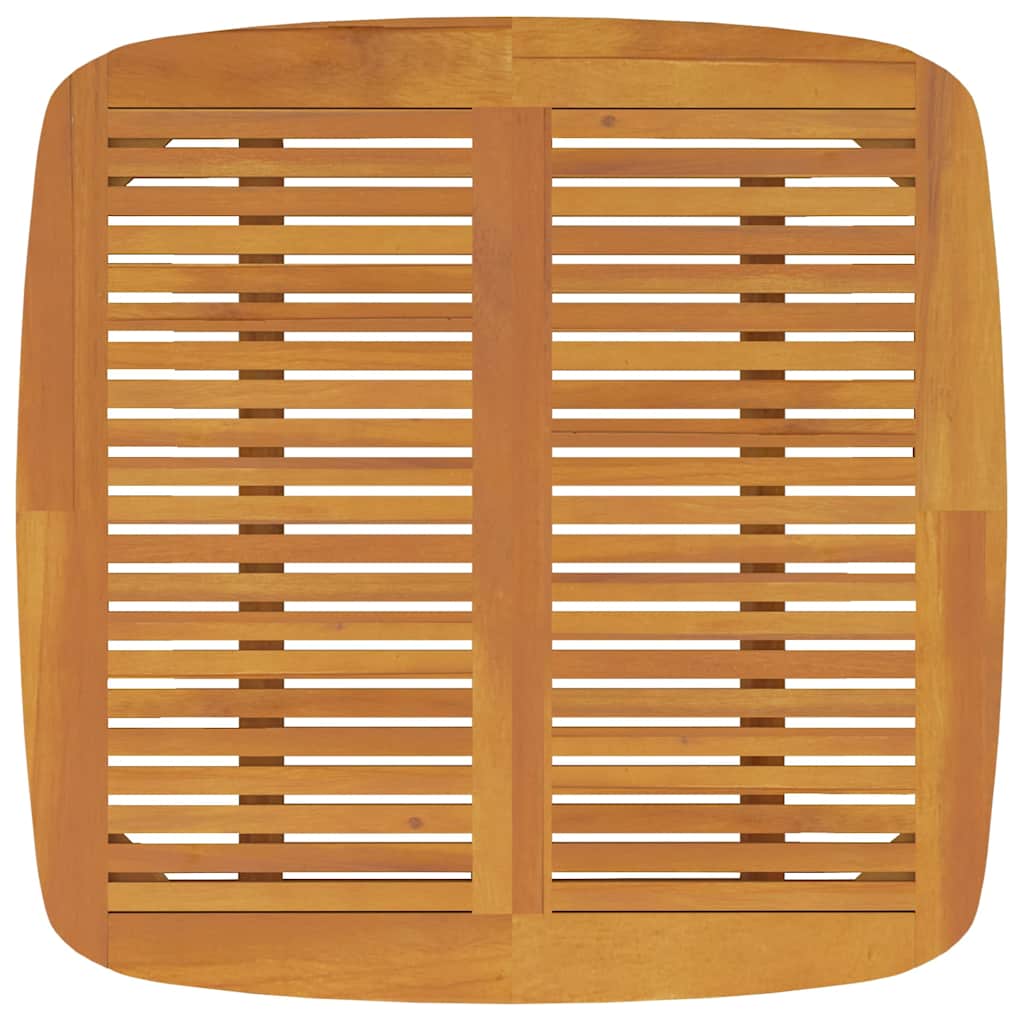 310300 vidaXL Garden Table 85x85x75 cm Solid Wood Acacia