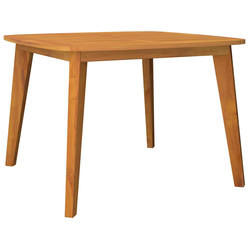 310302 vidaXL Garden Table 110x110x75 cm Solid Wood Acacia