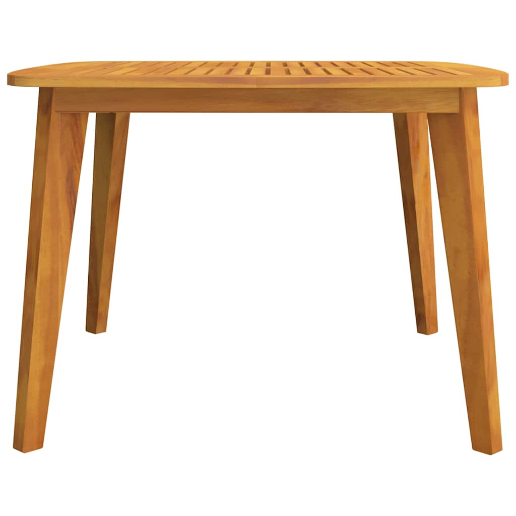 310302 vidaXL Garden Table 110x110x75 cm Solid Wood Acacia