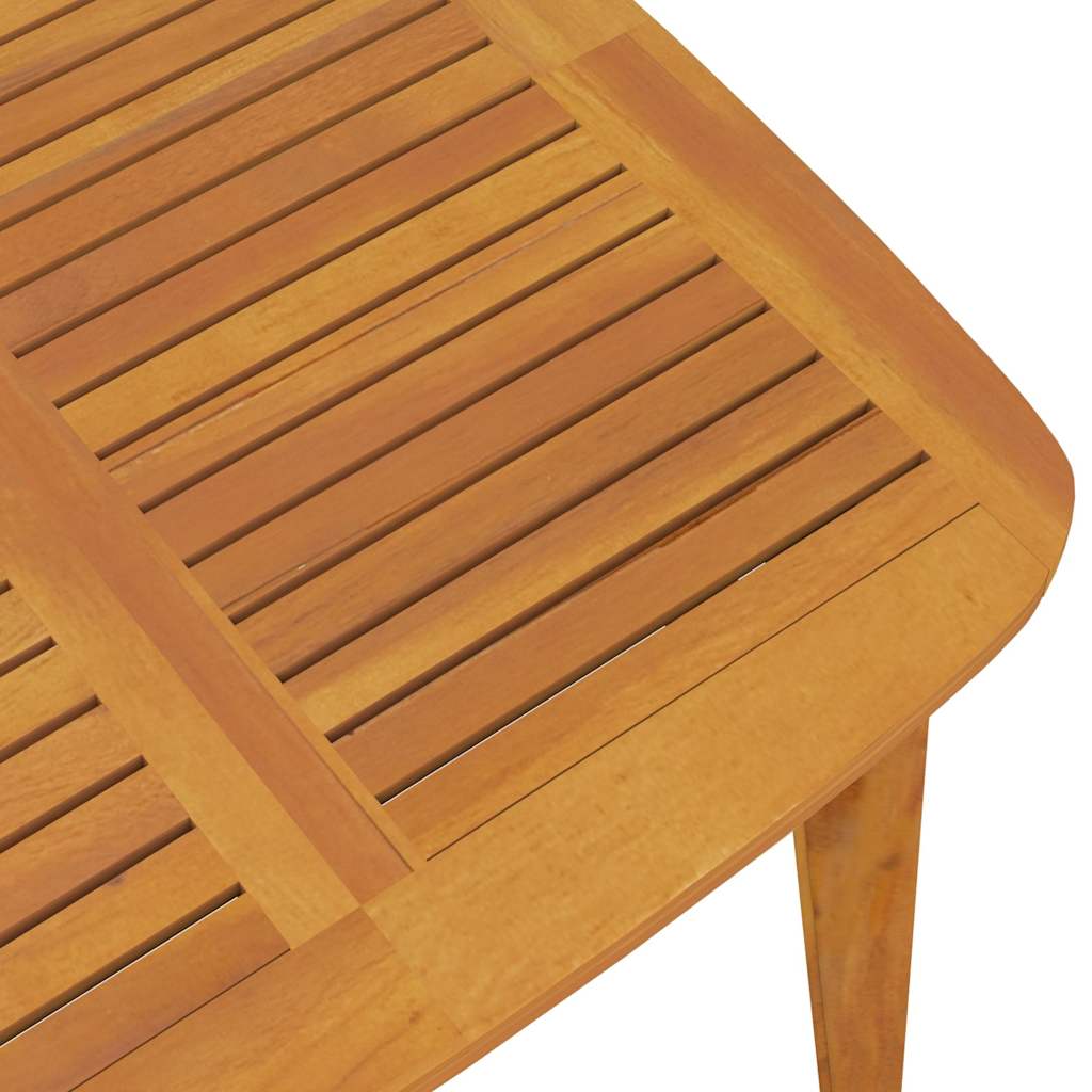 310302 vidaXL Garden Table 110x110x75 cm Solid Wood Acacia