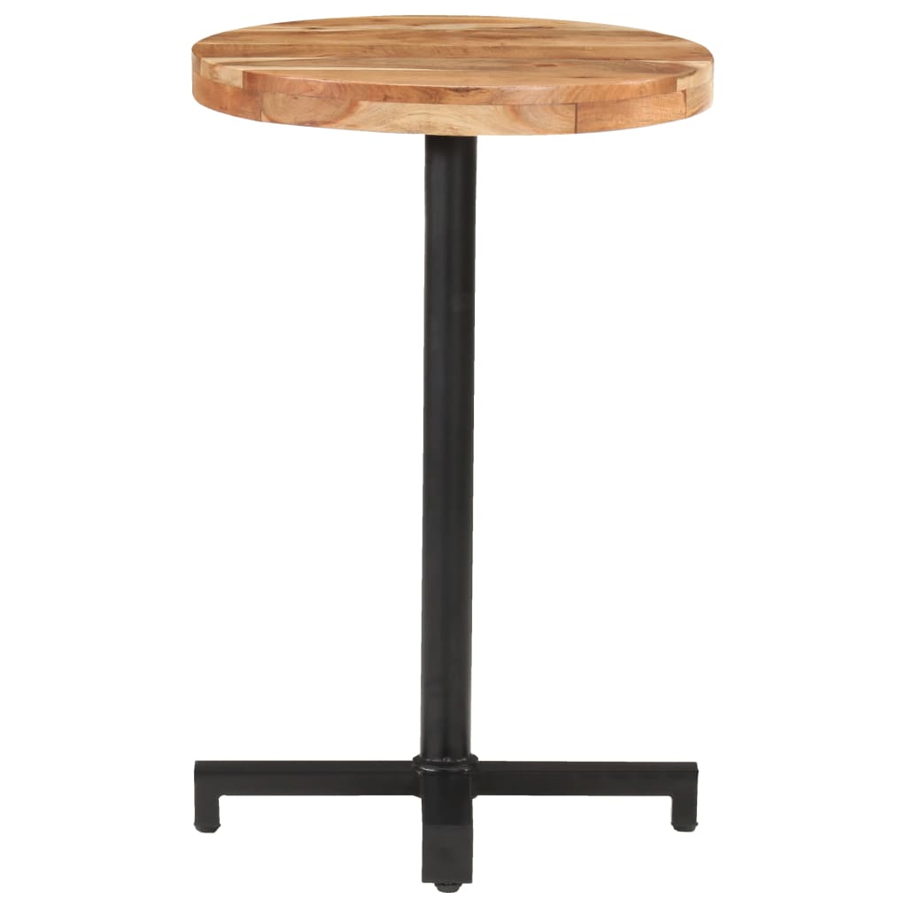 vidaXL Bistro Table Round Ø50x75 cm Solid Acacia Wood