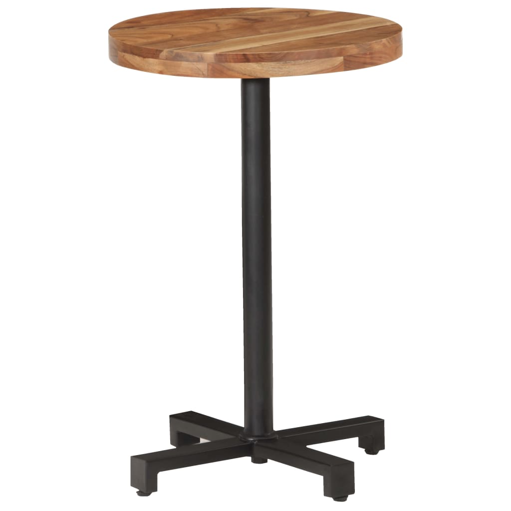 vidaXL Bistro Table Round Ø50x75 cm Solid Acacia Wood