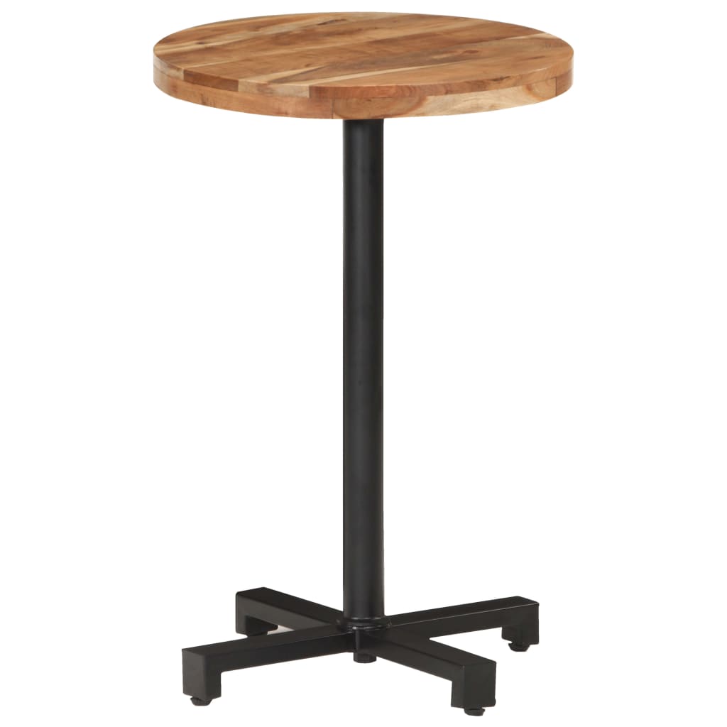 vidaXL Bistro Table Round Ø50x75 cm Solid Acacia Wood