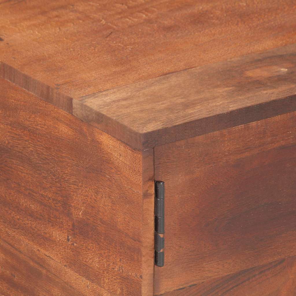 320376 vidaXL Coffee Table Honey Brown 67x67x45 cm Solid Acacia Wood