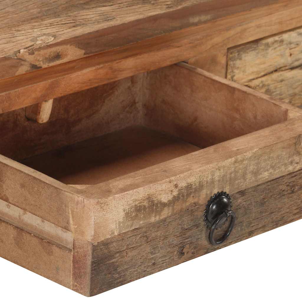 320381 vidaXL Console Table 90,5x30x75cm Solid Acacia Wood and Reclaimed Wood