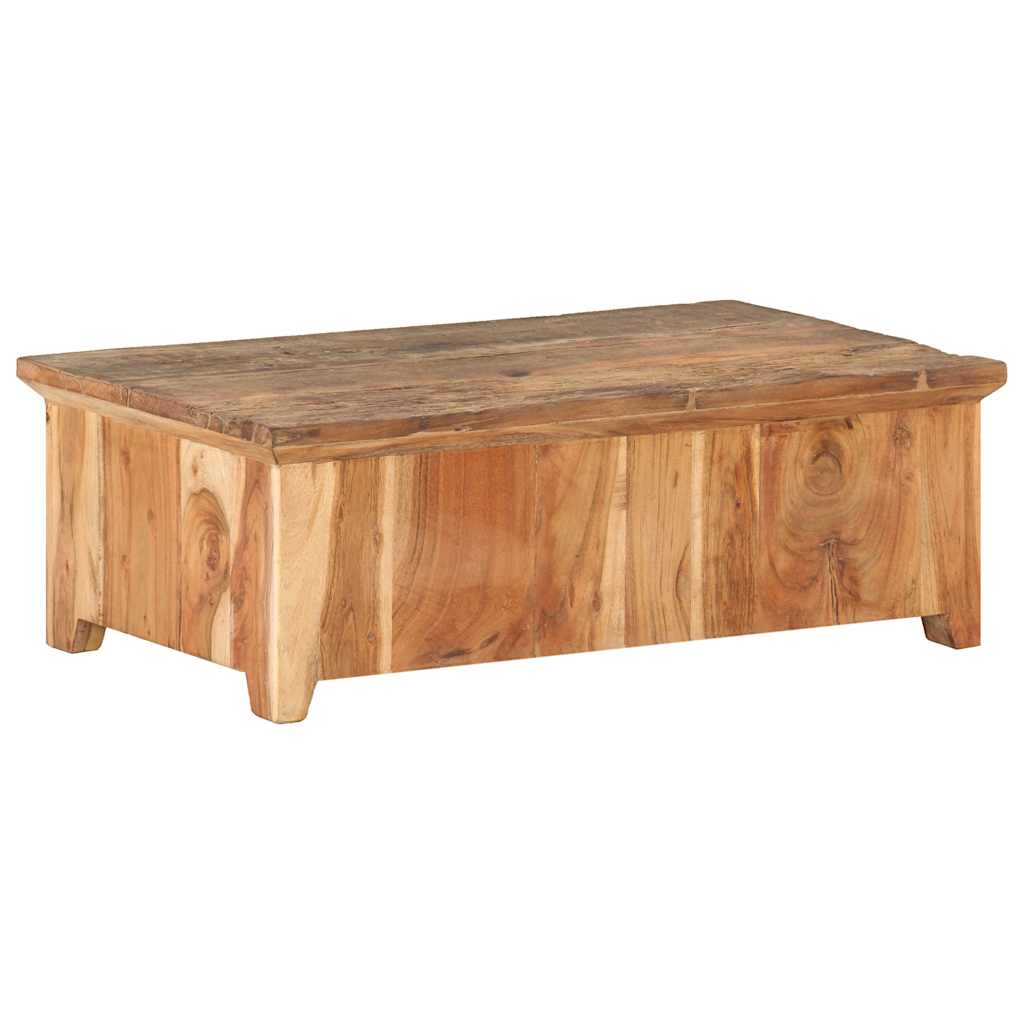 320384 vidaXL Coffee Table 90x50x31 cm Solid Reclaimed Wood