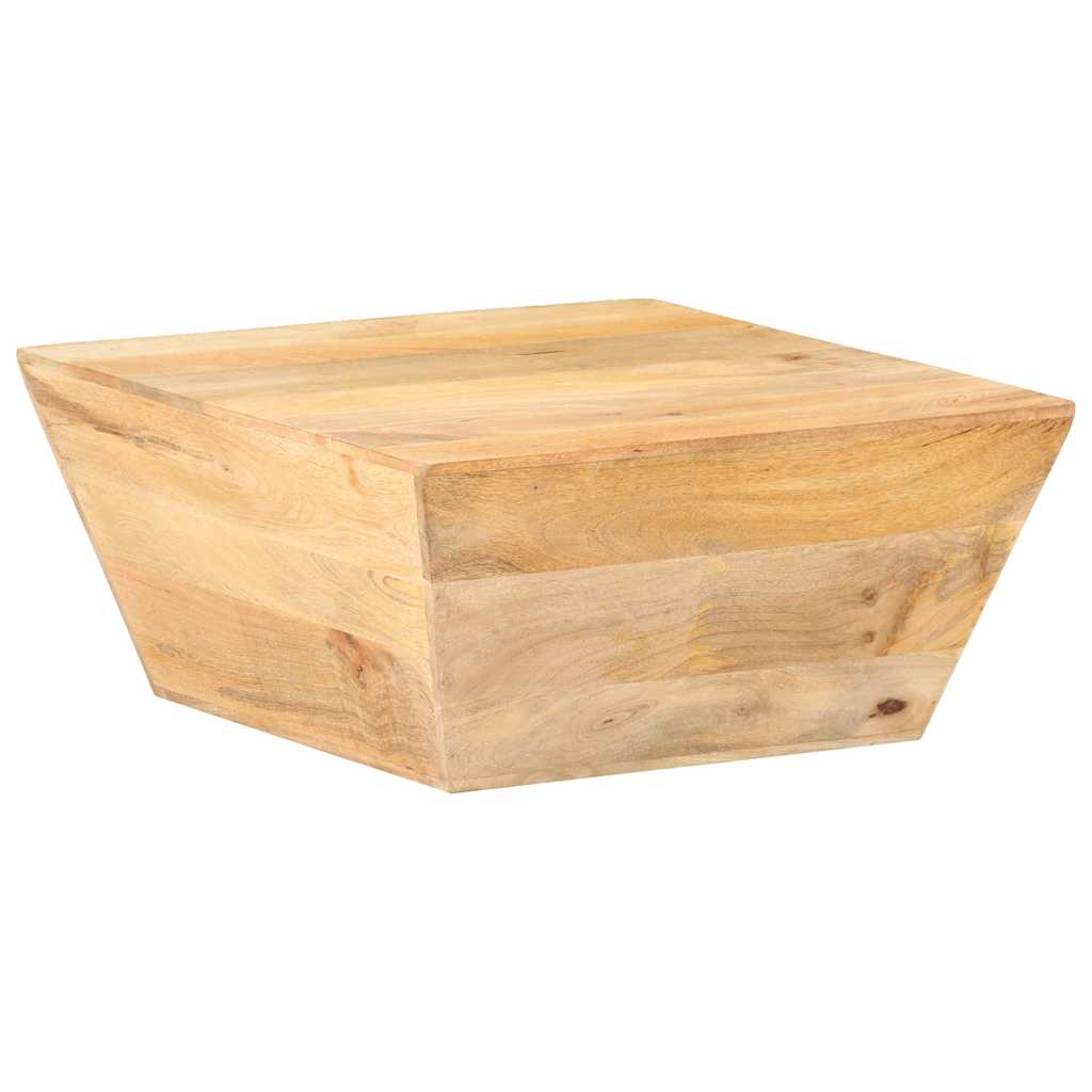 320387 vidaXL Coffee Table V-shape 66x66x30 cm Solid Mango Wood