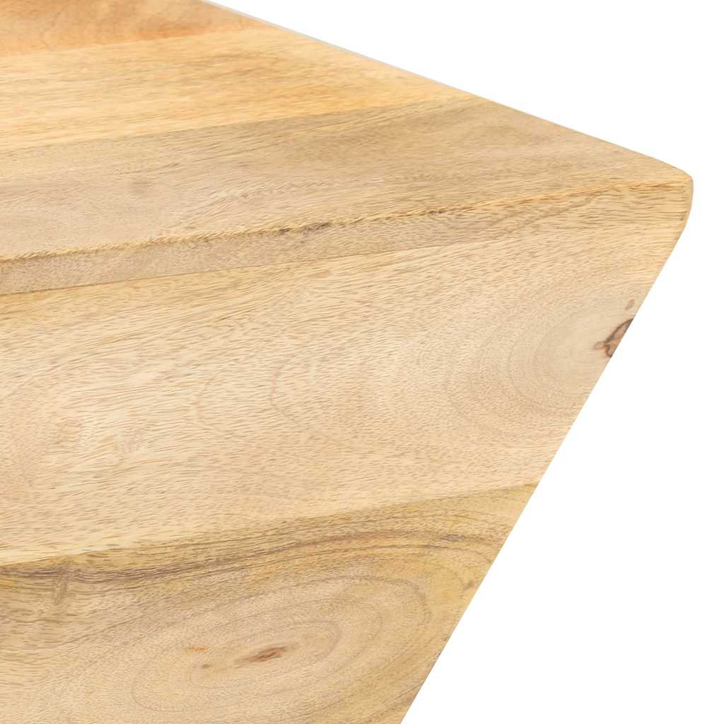320387 vidaXL Coffee Table V-shape 66x66x30 cm Solid Mango Wood
