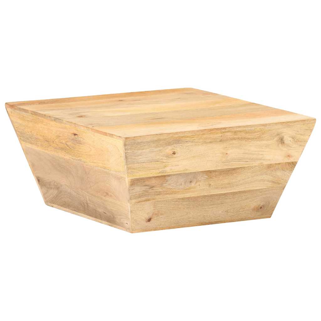 320387 vidaXL Coffee Table V-shape 66x66x30 cm Solid Mango Wood