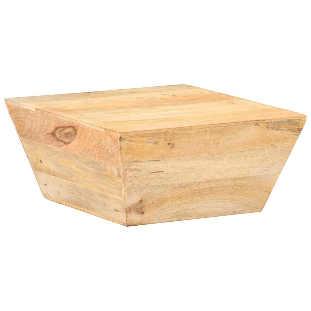 320387 vidaXL Coffee Table V-shape 66x66x30 cm Solid Mango Wood