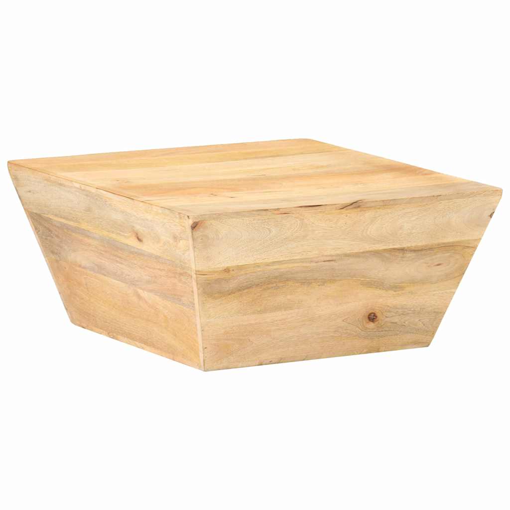 320387 vidaXL Coffee Table V-shape 66x66x30 cm Solid Mango Wood