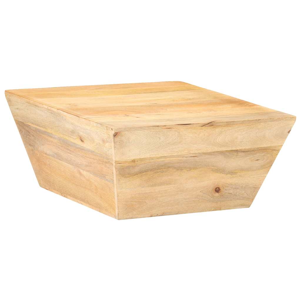 320387 vidaXL Coffee Table V-shape 66x66x30 cm Solid Mango Wood