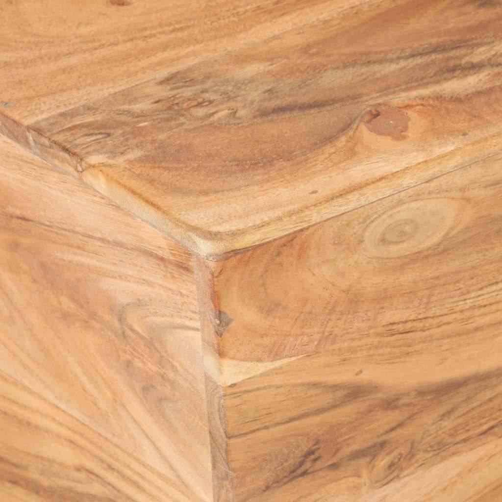 320388 vidaXL Coffee Table V-shape 66x66x30 cm Solid Acacia Wood