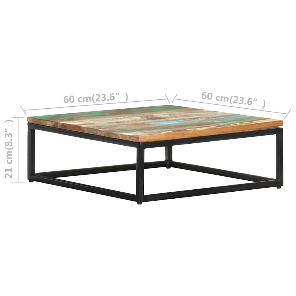 320390 vidaXL Nesting Coffee Tables 2 pcs Solid Reclaimed Wood