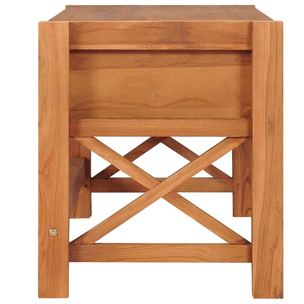 325266 vidaXL TV Cabinet 100x40x45 cm Teak Wood