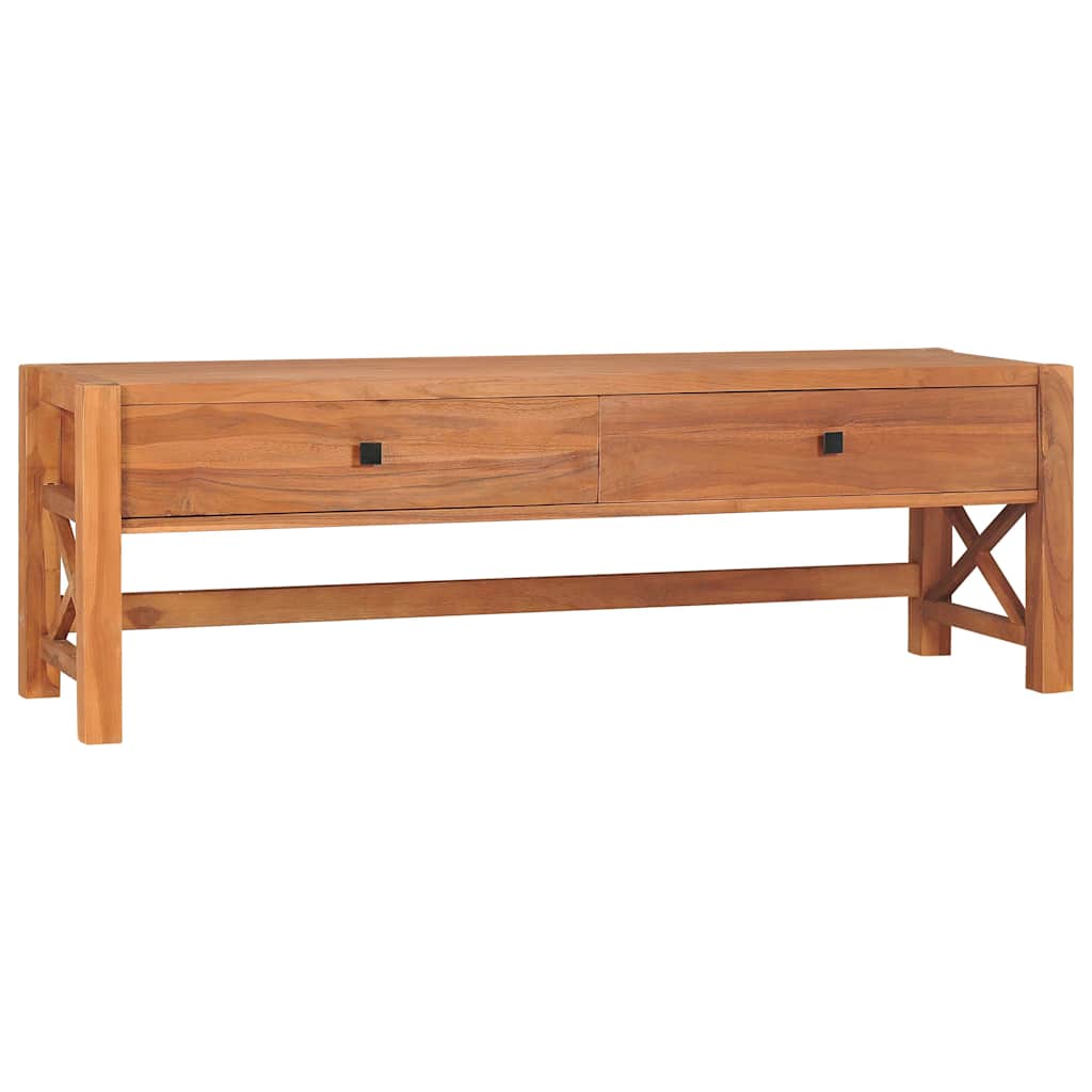 325267 vidaXL TV Cabinet 140x40x45 cm Teak Wood