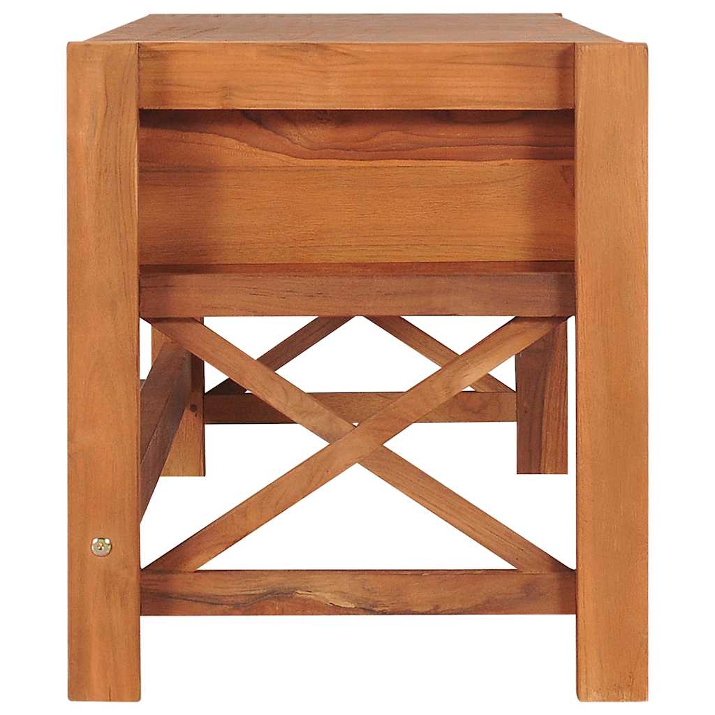325267 vidaXL TV Cabinet 140x40x45 cm Teak Wood