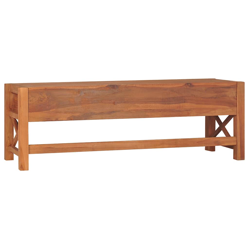 325267 vidaXL TV Cabinet 140x40x45 cm Teak Wood