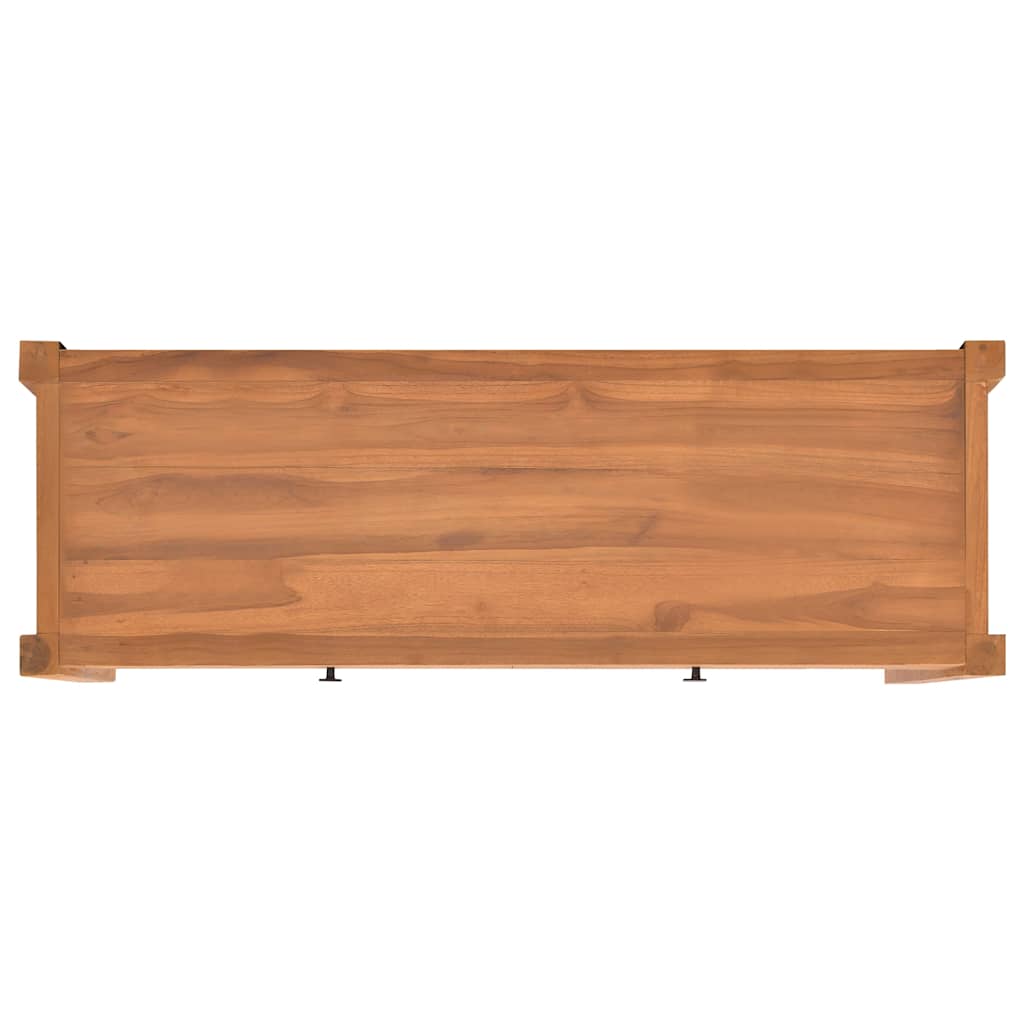 325267 vidaXL TV Cabinet 140x40x45 cm Teak Wood