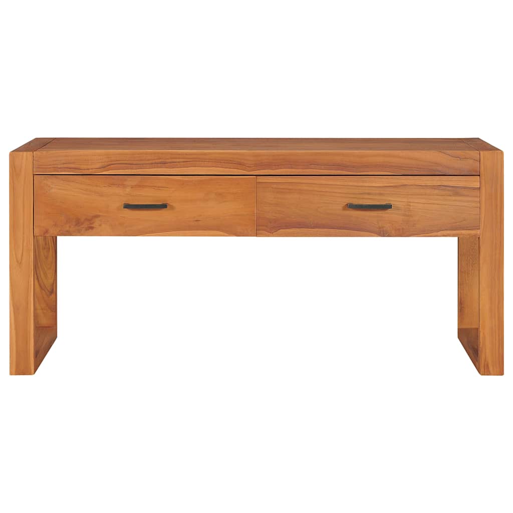 325272 vidaXL TV Cabinet 100x40x45 cm Teak Wood