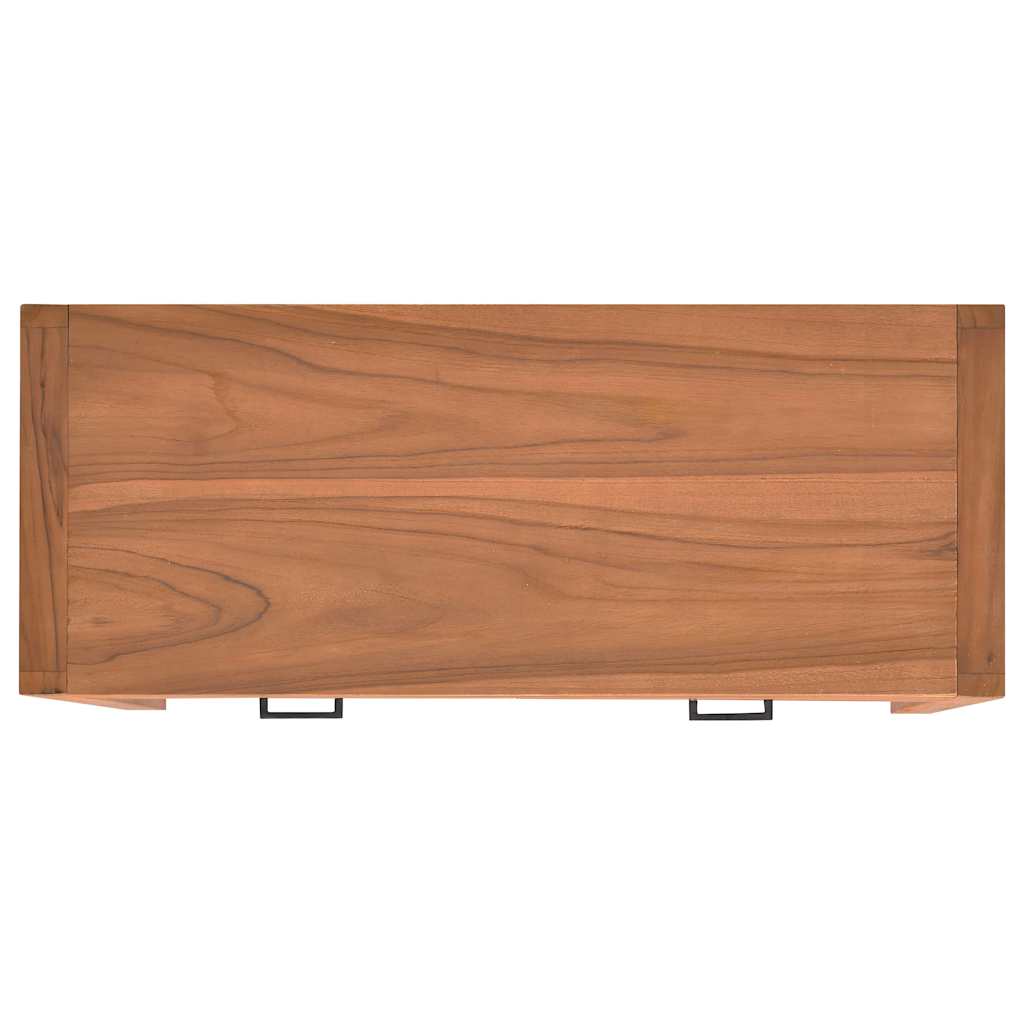 325272 vidaXL TV Cabinet 100x40x45 cm Teak Wood