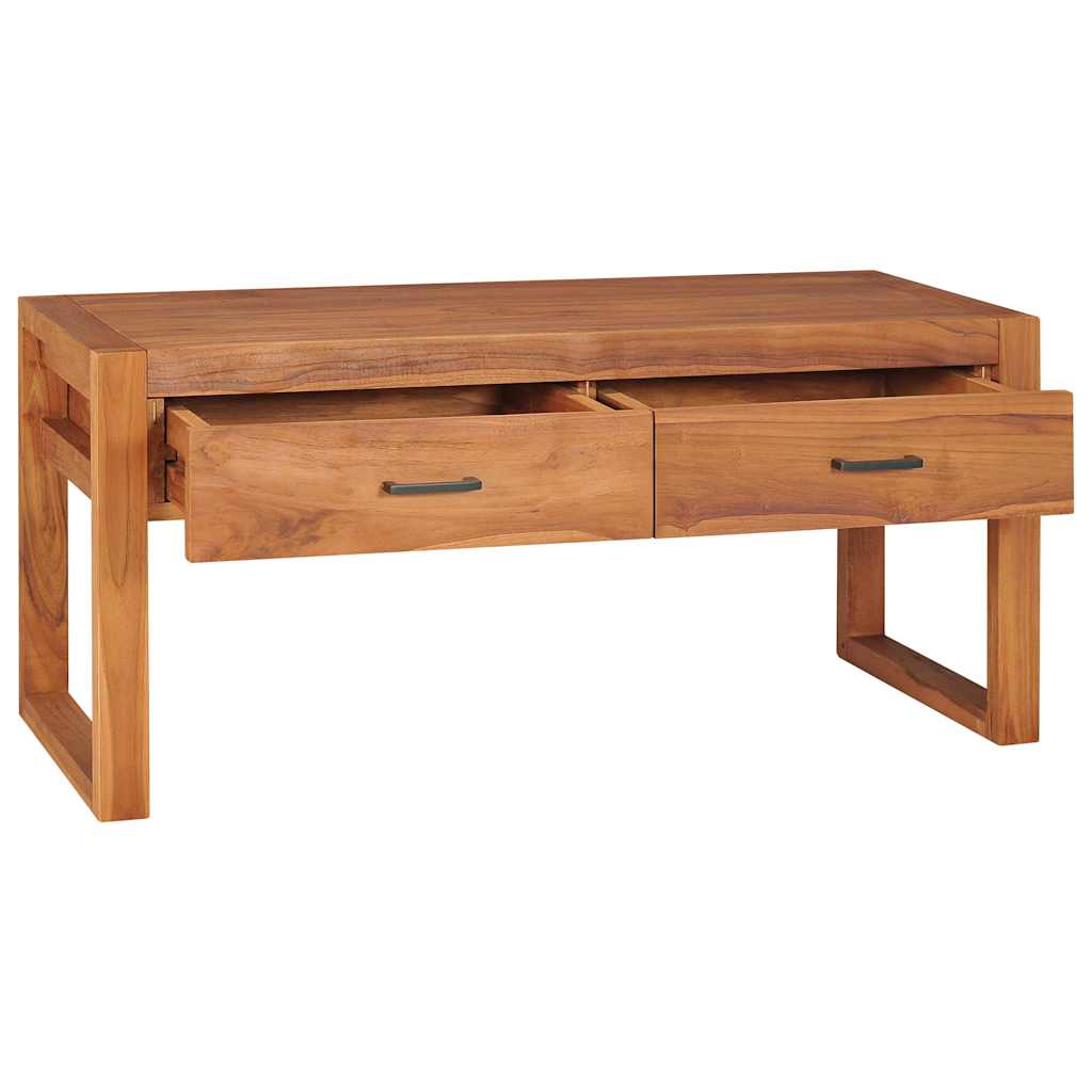 325272 vidaXL TV Cabinet 100x40x45 cm Teak Wood