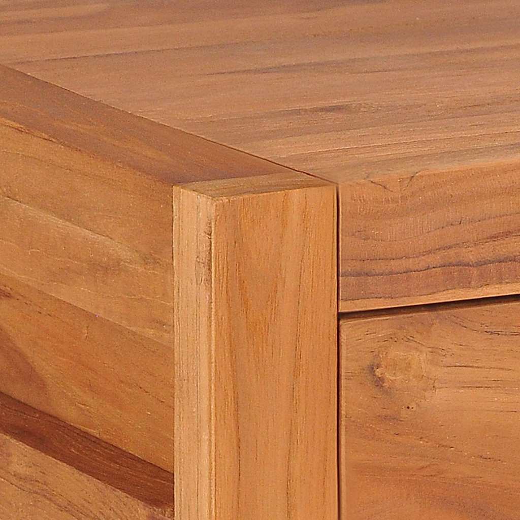 325272 vidaXL TV Cabinet 100x40x45 cm Teak Wood