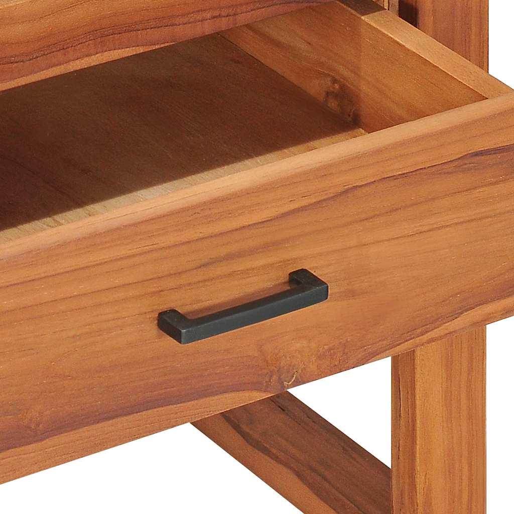 325272 vidaXL TV Cabinet 100x40x45 cm Teak Wood