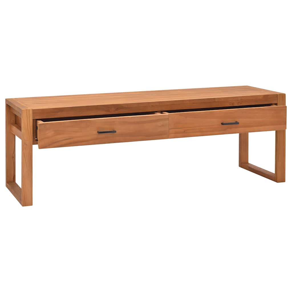325273 vidaXL TV Cabinet 140x40x45 cm Teak Wood