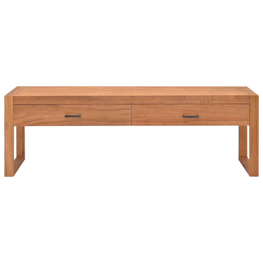 325273 vidaXL TV Cabinet 140x40x45 cm Teak Wood