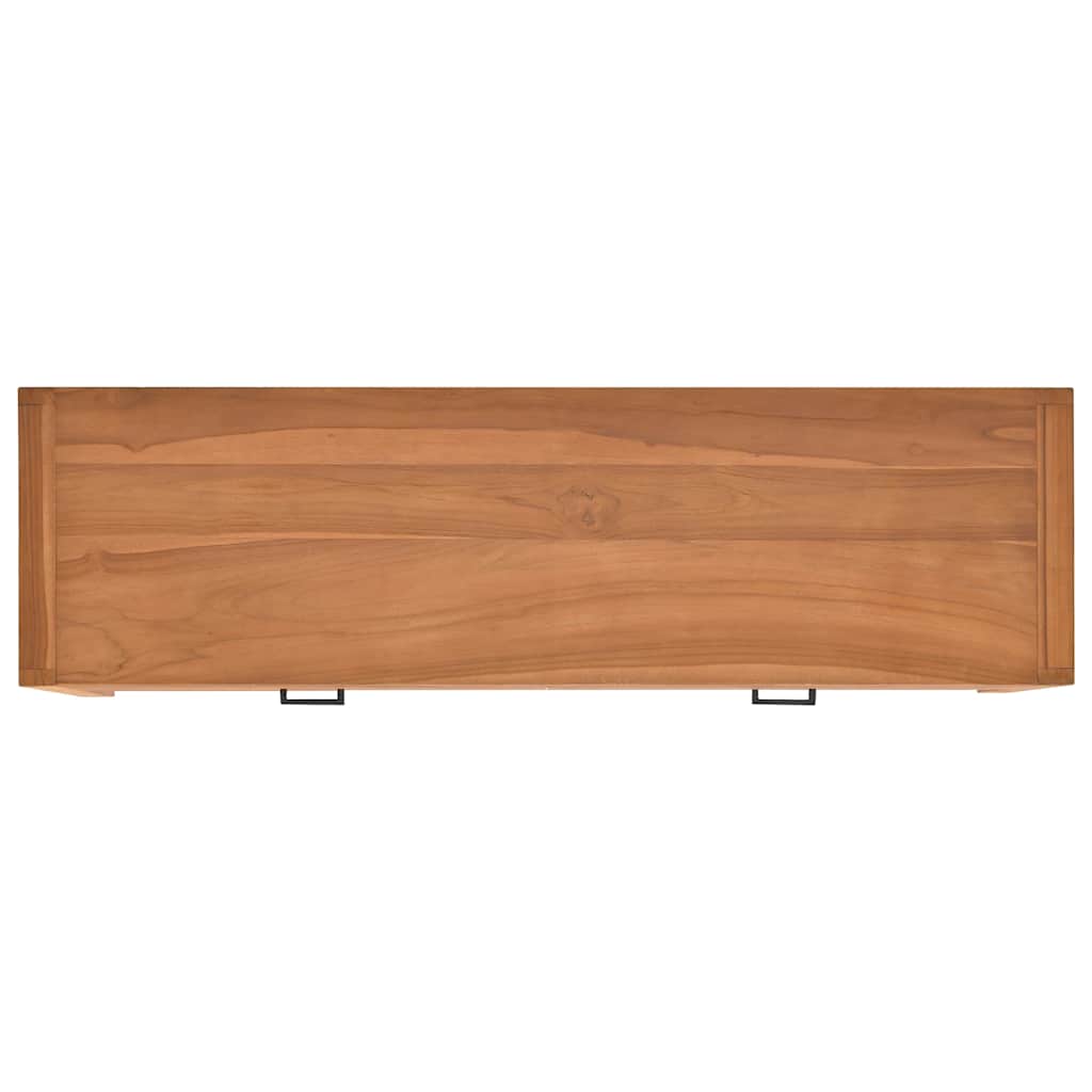 325273 vidaXL TV Cabinet 140x40x45 cm Teak Wood