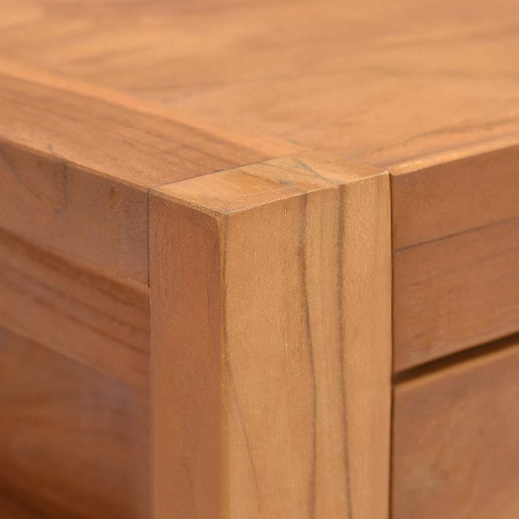 325273 vidaXL TV Cabinet 140x40x45 cm Teak Wood