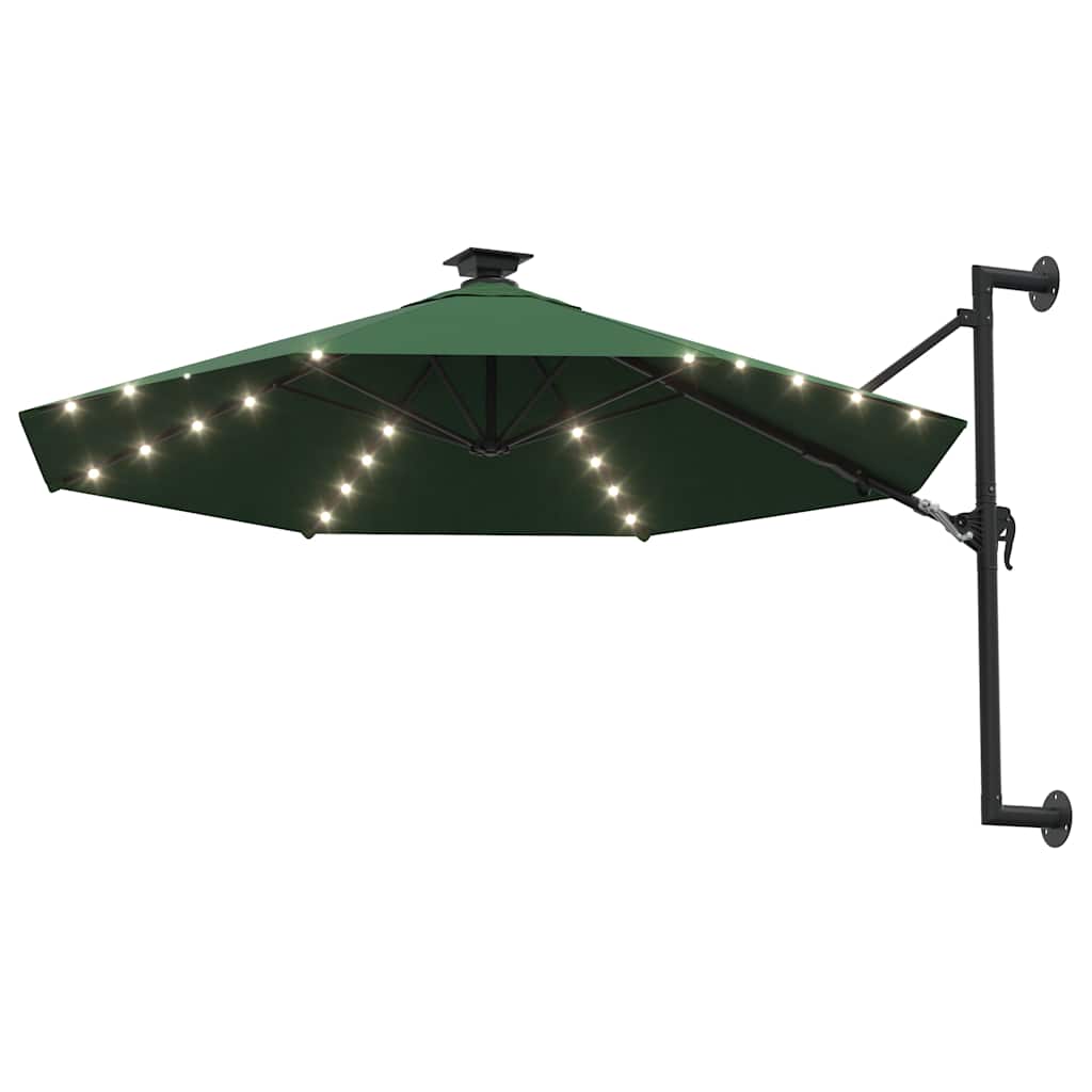 Garden Parasol | Green | Polyester | Large | Tiltable | Garden Parasol