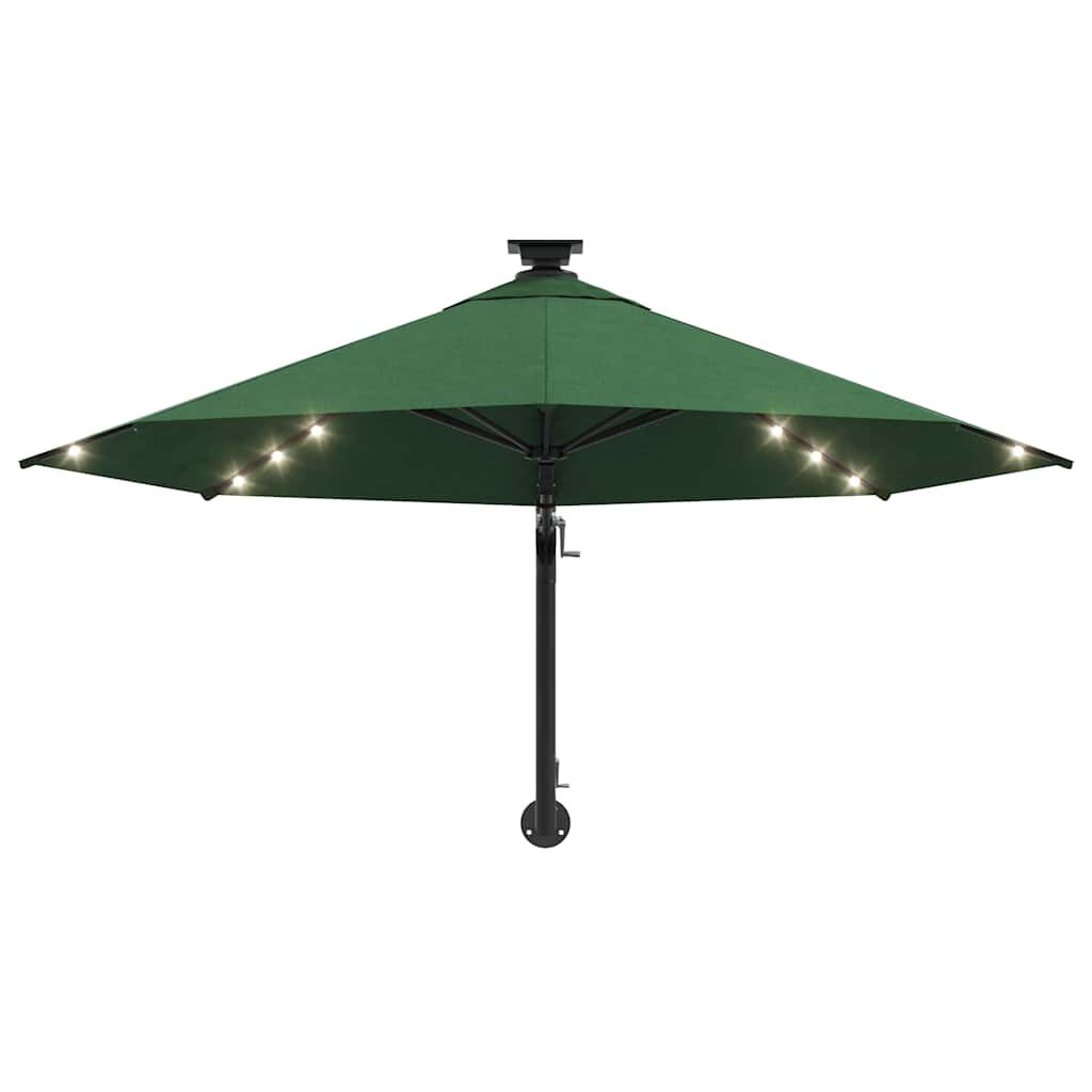 Garden Parasol | Green | Polyester | Large | Tiltable | Garden Parasol
